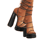 ! Black High Platforms