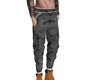 Gray Camo Joggers