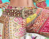Patchwork Pants & Belt