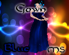 MS Evening gown blue