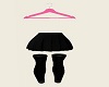 Black Skirt w/stockings