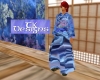TK-Mens Blue Kimono