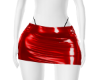 K - Red Latex Skirt RLL