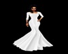 MDF WHITE FORMAL GOWN