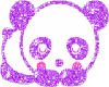 Cute Purple Panda!