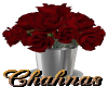 Cha`Rolling Vase Roses