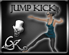 {Gz}Jump kick action