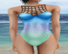 pastel sky swim suit