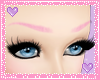 ♥ Saku Pink Eyebrows