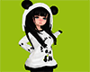sweater panda kid