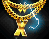 #GOLD NECKLACE 2 CHAINS