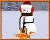 cute snowman w/guitar