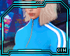▸Blue Track Top