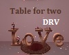 Bronze Love Table 4 Two
