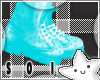 !S_kawaii blue shoes