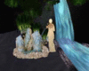 statue fountain