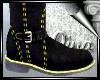 D3~Yellow Black Fem Boot