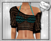 Crochet Top with Teal