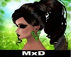 mxd-earrings in green