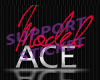 ACE INC. Support Sticker