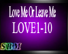 Love Me Or Leave Me