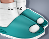 !!S Slides Teal