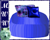 Blue/Purp Beanbag Cuddle