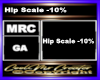 Hip Scale -10%