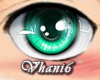 V; Teal Anime Eyes II