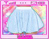 #fur skirt RLL | blue
