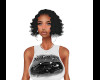 BLACK SHORT CURLY HAIR
