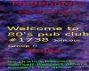 80's pub club #1738