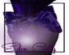 Eden purple butt bow