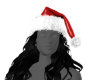 Xmas Hat  with Hair F