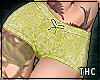   velvet shorts / lime