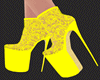 Vintage Yellow Heels