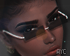 80s Black Glasses