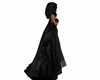 Black Hooded Cloak