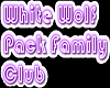 White Wolf Pack Family