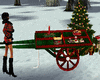Christmas cart empty
