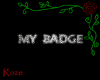 My Badge