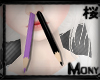 Nose Pencils Black/Lilac