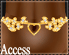 A. Gold Flowers B.Chain