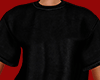 Oversized T-shirt Blk