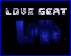D3K~Love Seat blue