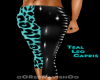 RR! Teal Leo Capris