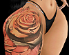 Rose Icecream Tattoo