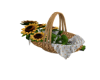 sunflower basket ♥
