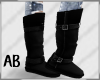 !A Black Snow Boots 1