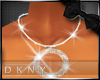 circle diamond necklace